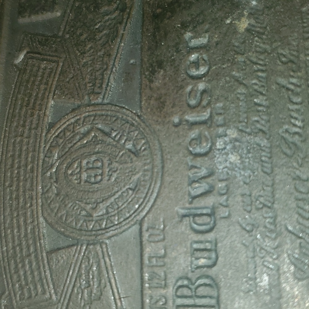 Budweiser vintage belt buckle - Picture 2 of 4